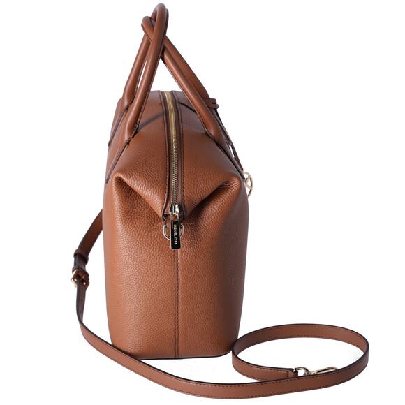 Michael Kors Hyde Large Slouchy Satchel Luggage Pebbled Leather - Picture 4 of 5